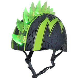 Raskullz Bolt LED Green Bike Helmet, Child 5+ (50-54cm) – The Classic Creative Raskullz Bolt LED Green Bike Helmet, Child 5+ (50-54cm) – The Classic Creative