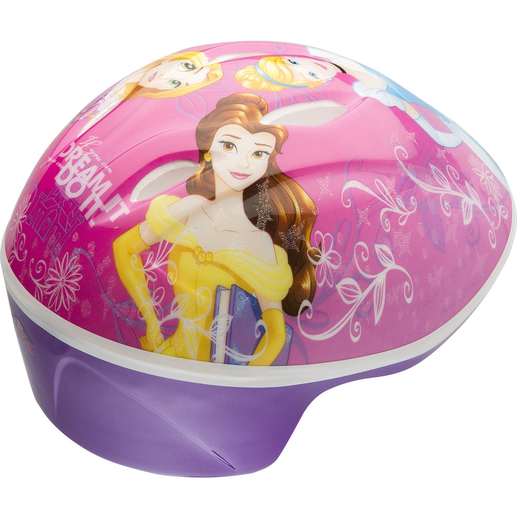 Bell Disney Princesses Rule Bike Helmet, Pink/Purple, Toddler 3+ (48-52cm)