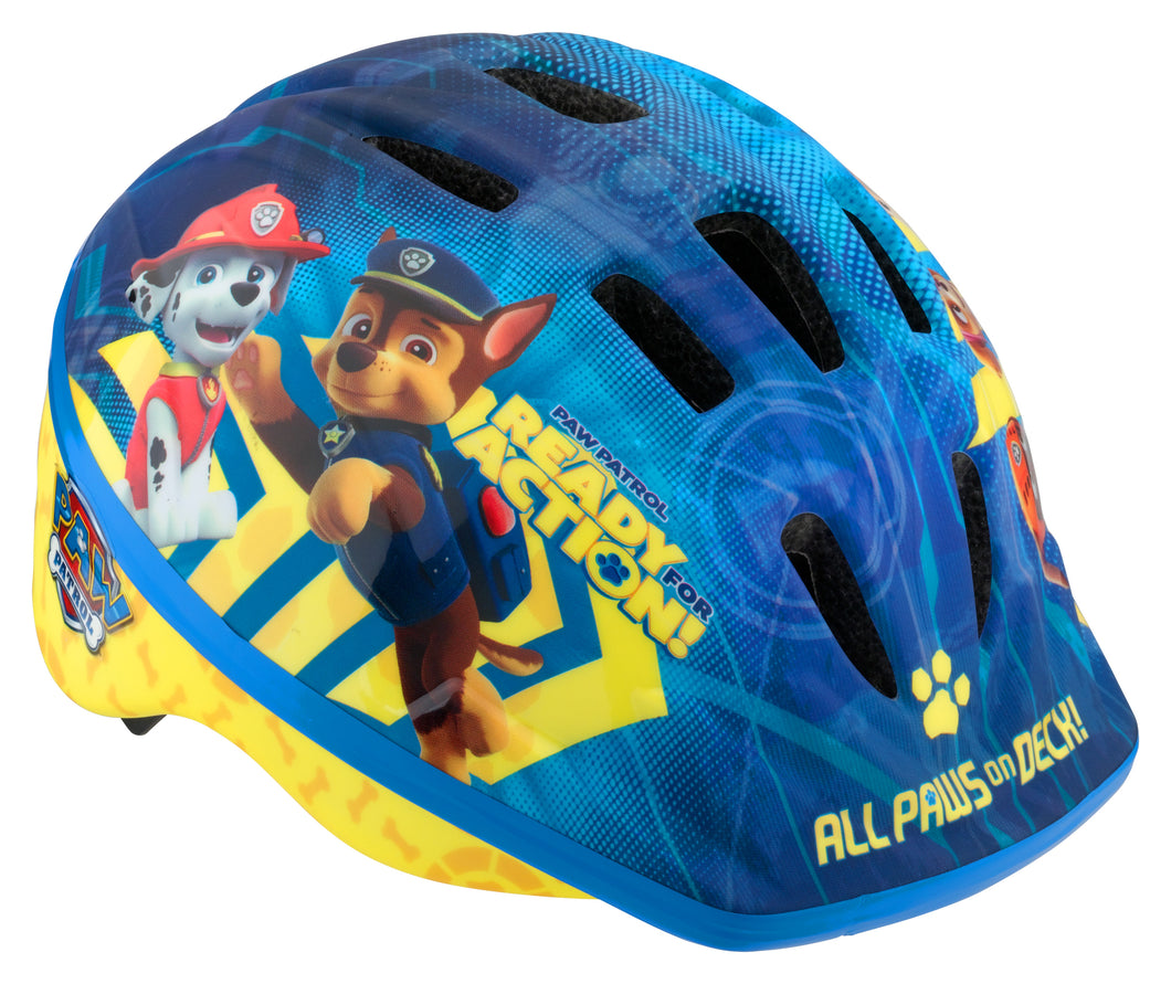 Nickelodeon's PAW Patrol Toddler Bicycle Helmet, ages 3 - 5, blue / yellow